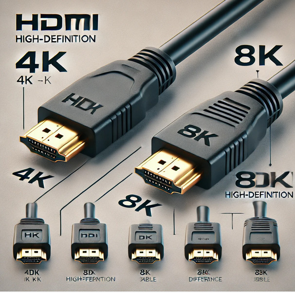 HDMI 4K和8K高清线区别详解